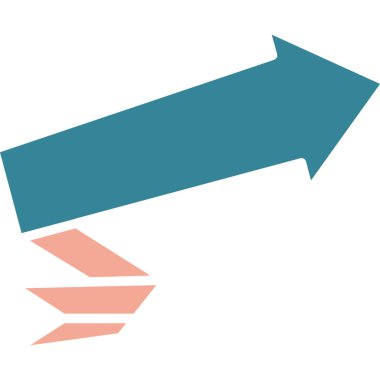 Sağ aşağı ok simgesi