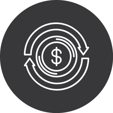 seo modern simgesinin vektör illüstrasyonu