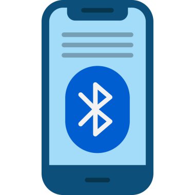 Cep telefonu. Web simgesi basit illüstrasyon