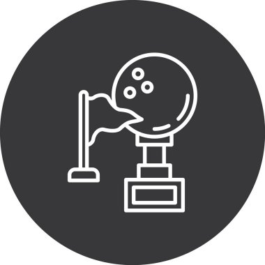 Modern eğitim ikonunun vektör illüstrasyonu