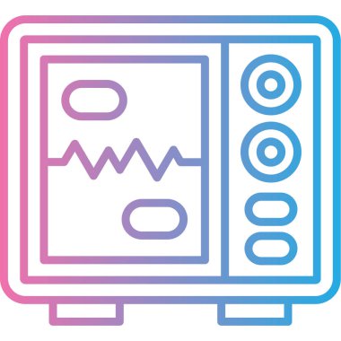 Basit vektör simgesi, radyo resimleme