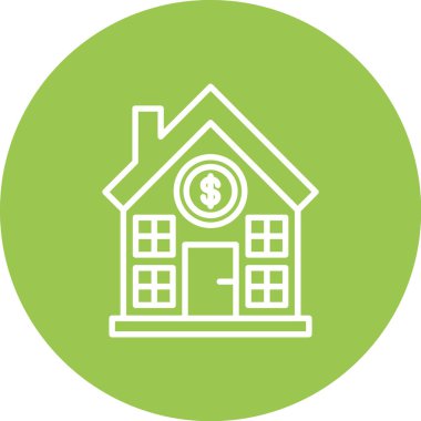 House vektör simge işareti simge vektör çizim kişisel ve ticari kullanım için..