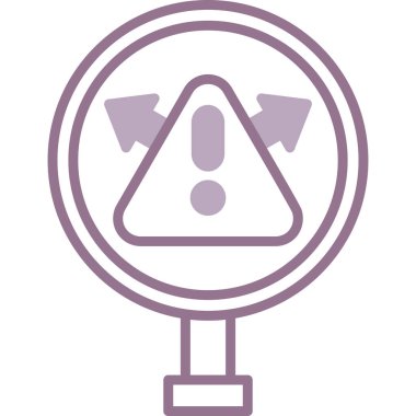 Modern simgenin vektör illüstrasyonu