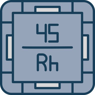 Modern bir simgenin vektör illüstrasyonu