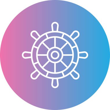 Modern simgenin vektör illüstrasyonu