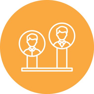 iş simgesi vektör illüstrasyonu