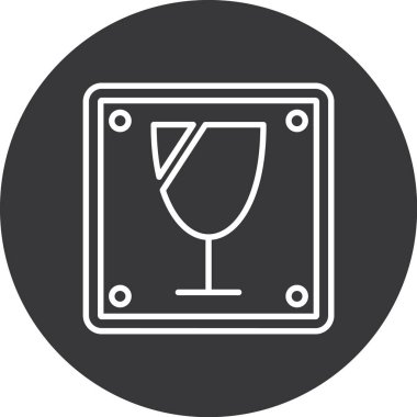 cam simge vektör çizim