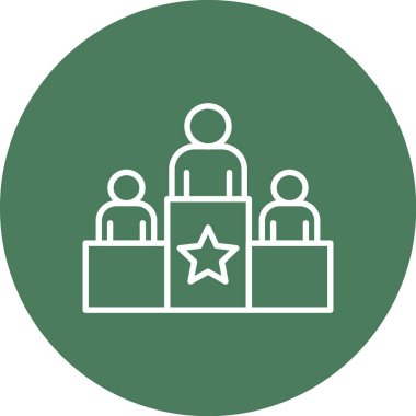 Modern b 'nin vektör illüstrasyonu simge insanlarından yoksun