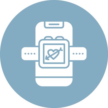 cep telefonu ikonu vektör illüstrasyonu