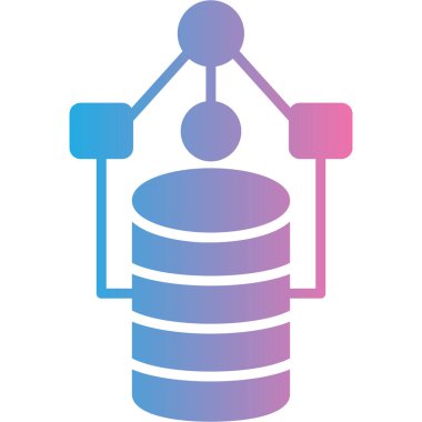 veritabanı veritabanı simgesi doldurulmuş özet biçimi