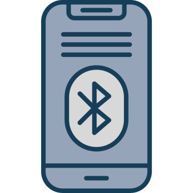 telefon vektör simgesi modern illüstrasyon