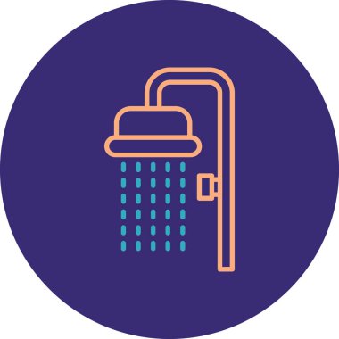 Bir su damlasının vektör çizimi