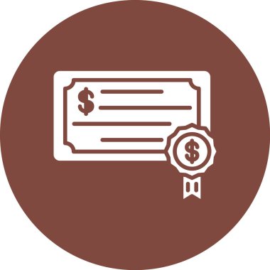 İş ve finans simgesinin vektör illüstrasyonu