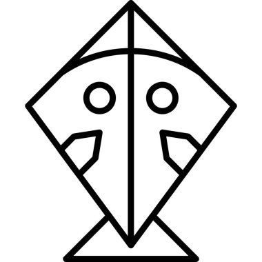 Anahat biçiminde hayvan balığı simgesi