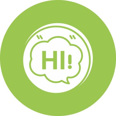 konuşma kabarcığı vektör çizimi