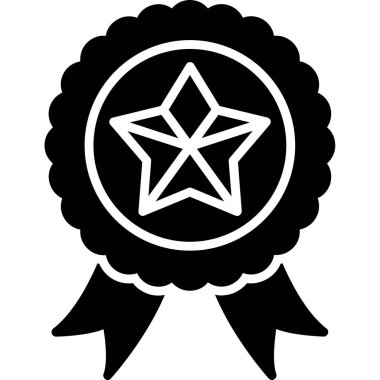 yıldız simgesi vektör illüstrasyonu