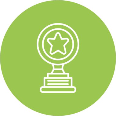 kupa simgesi vektör illüstrasyonu