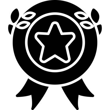 ödül madalya kutsal kişilerin resmi, vektör çizim