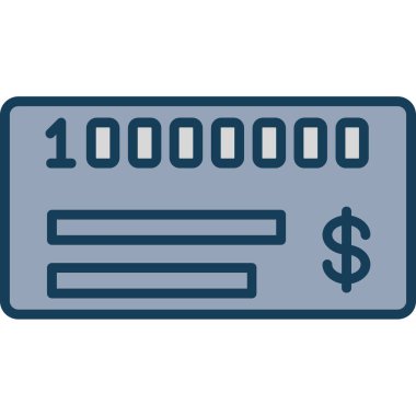 Dolar gagası vektör simgesi kolayca değiştirilebilir ya da düzenlenebilir