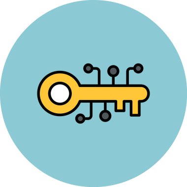 devre simgesi, teknoloji illüstrasyonu, tasarım