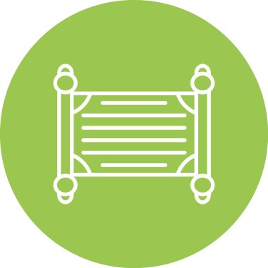 Modern bir simgenin vektör illüstrasyonu