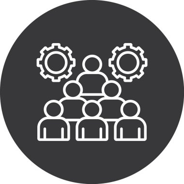 iş insanları vektör simgesi