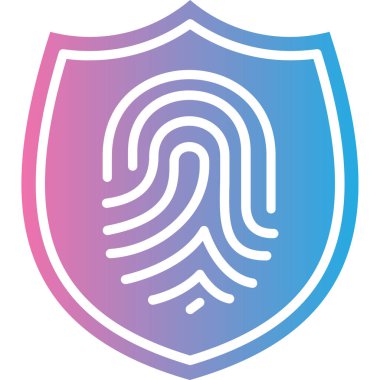 kalkan simgesi, vektör illüstrasyonu basit tasarım