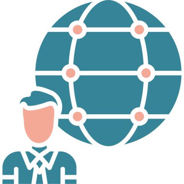 iş yönetimi simgesi, vektör illüstrasyon tasarımı