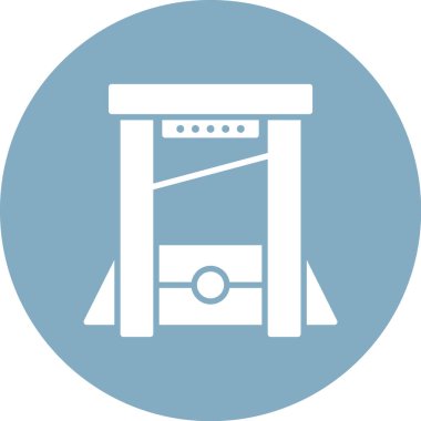 Bir salıncak simgesinin vektör illüstrasyonu