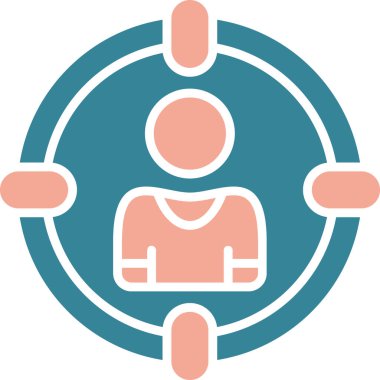 avatar simgesi vektör illüstrasyonu