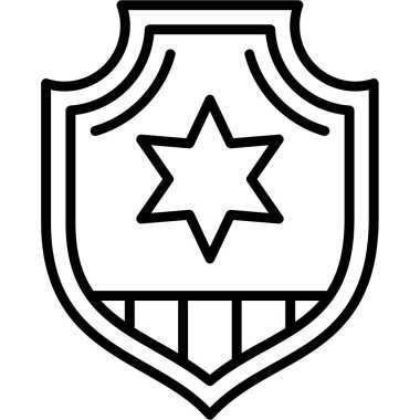 Yıldız simgesi ile yıldız kalkanı