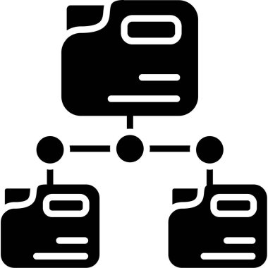 şebeke. Web simgesi basit illüstrasyon