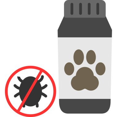 Son moda renk izole edilmiş hayvan hayvan simgesi