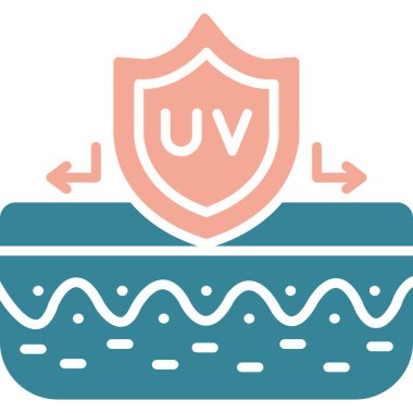 Kalkan. Web simgesi basit illüstrasyon