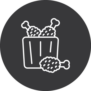 Patlamış mısır. Web simgesi basit illüstrasyon