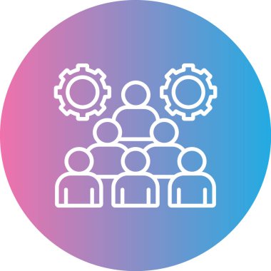 iş vektörü simgesi modern basit illüstrasyon