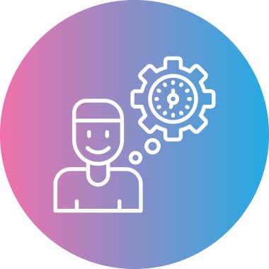 seo modern simgesinin vektör illüstrasyonu