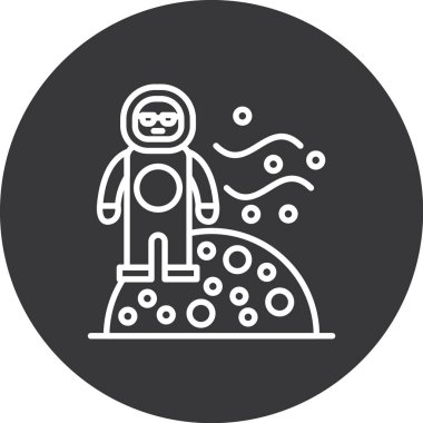 Şirin bir bebek simgesinin vektör çizimi