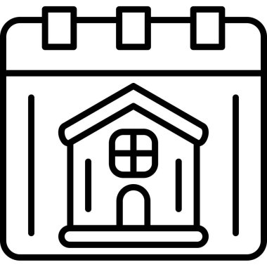 Banka. Web simgesi basit illüstrasyon