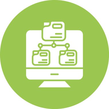 seo modern simgesinin vektör illüstrasyonu