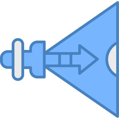 Çizgi film simgesinin vektör çizimi