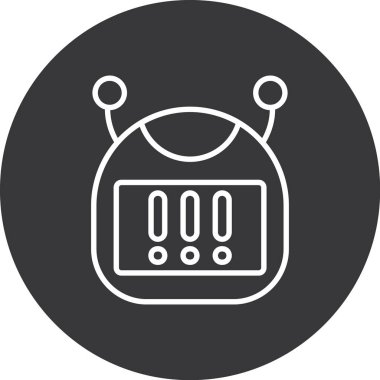 seo modern simgesinin vektör illüstrasyonu