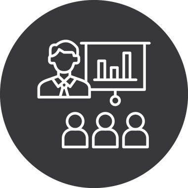 İnsan simgesinin vektör illüstrasyonu