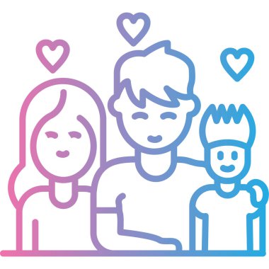 Kalpleri ve kurdele çizgisi olan ve biçim simgesini dolduran çift