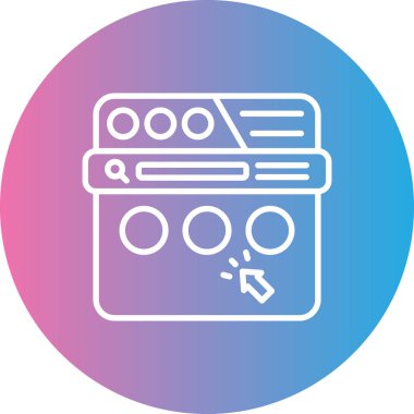 Çamaşır makinesi. Basit resimleme