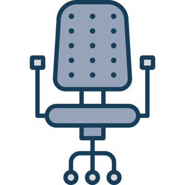 sandalye simgesi çizimi