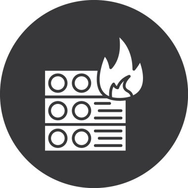 Simge vektör resimlemesini ateşle