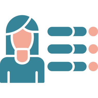 Sosyal ağ simgesi, satır biçimi olan insanlar