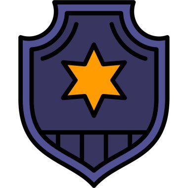 Yıldız. Web simgesi basit illüstrasyon