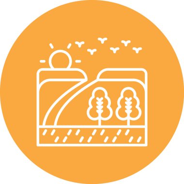 Bir ağacın vektör illüstrasyonu